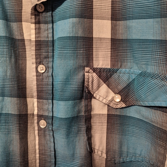 Men's short sleeve button down shirt - 2XLT - Picture 2 of 4